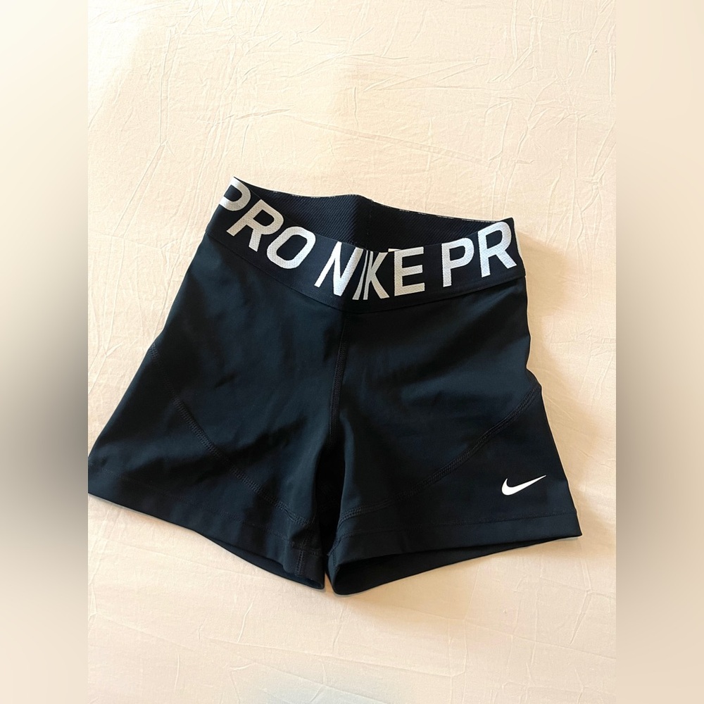 SOLD - Nike Pro Black Training Shorts